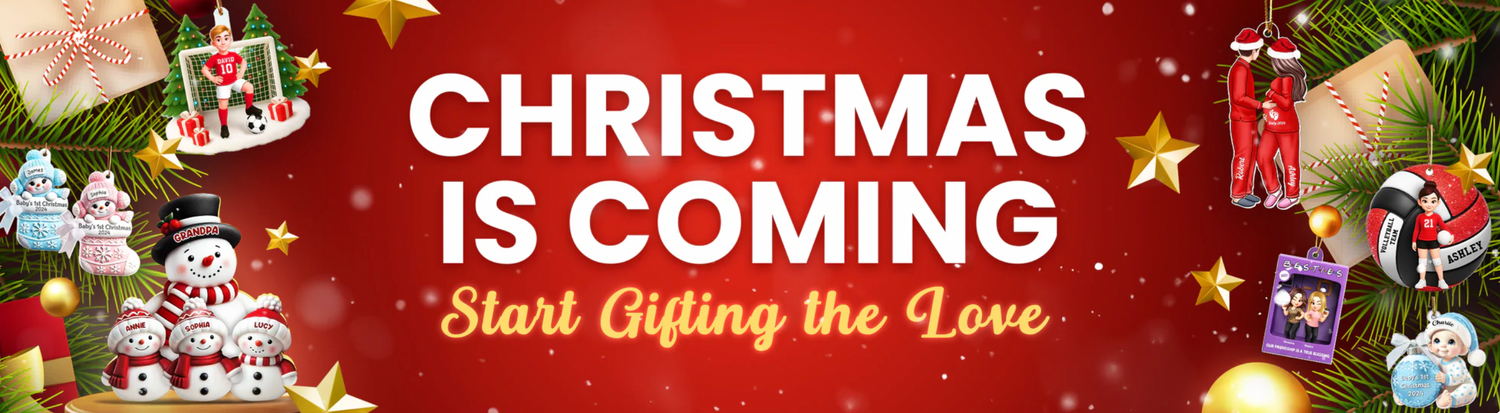 Akrylová vánoční ozdoba 2